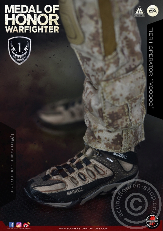 SST106-28 Medal Of Honor Navy SEAL Tier One - Operator "Voodoo"
