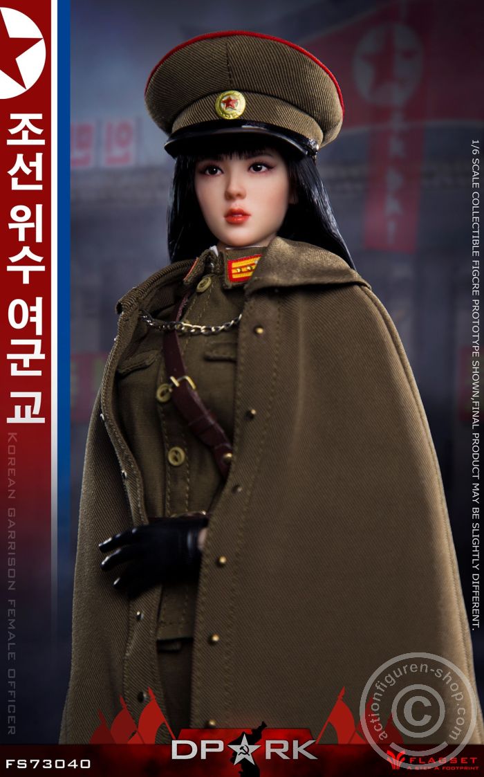 FS73040-15 North Korea - DPRK - Female Soldier