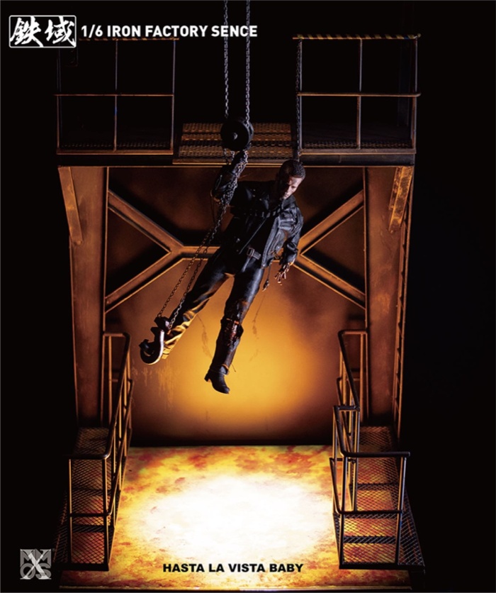 TY1901-05 Iron Factoy Scene - 1/6 scale