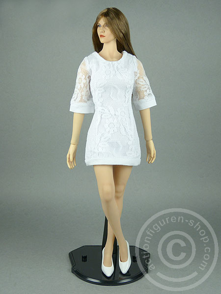 NTWL01-03 Sexy White Lace Dress