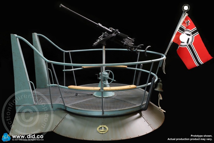 E60059ABCD-04 U-Boat Tower Diorama Set (20mm FLAK)