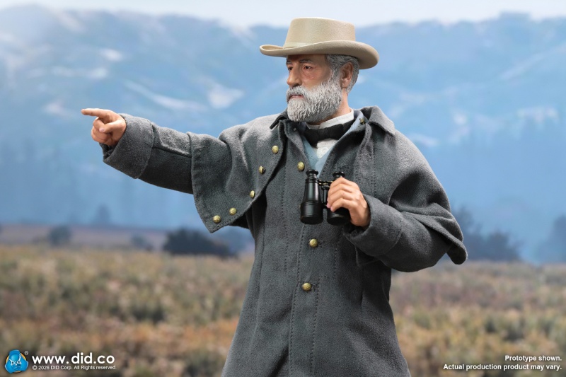 Robert Edward Lee - U.S. Civil War Confederate Army General - in 1/6 scale