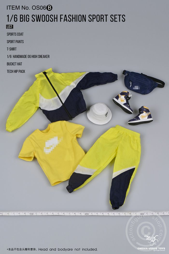 Big Swoosh Fashion Sport Set - yellow
