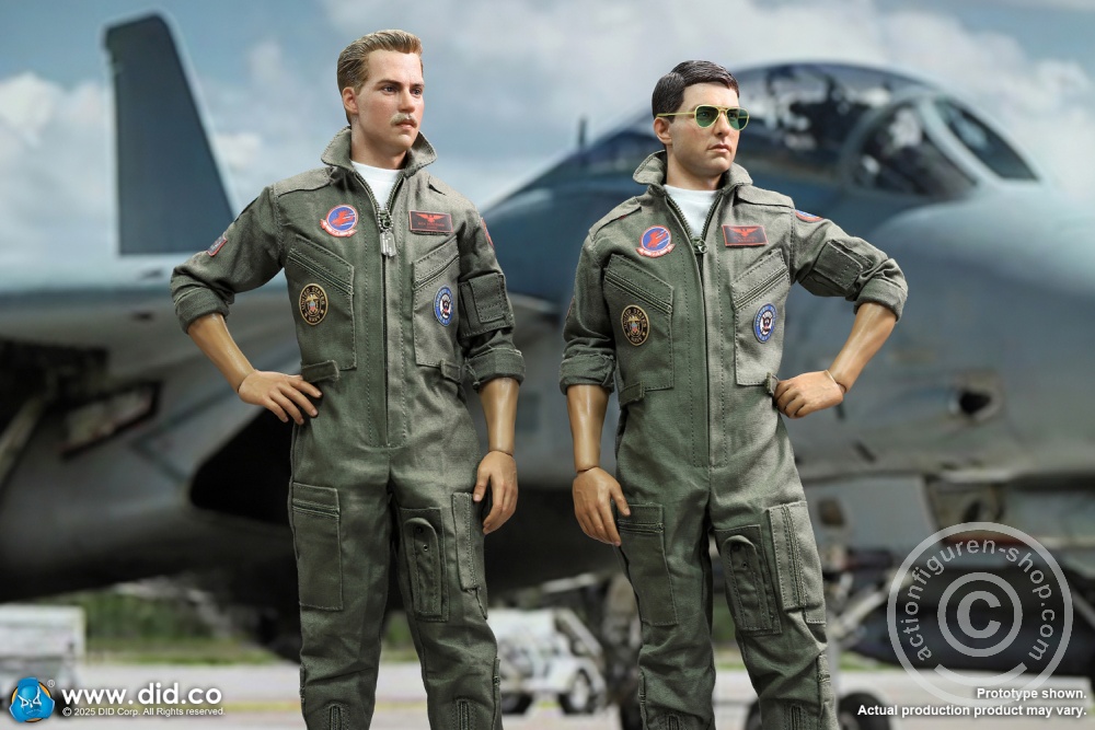 US Navy Fighter F-14 Pilot - Tom & Nick - in 1/6 scale US Navy Fighter F-14 Pilot - Tom & Nick - in 1/6 scale