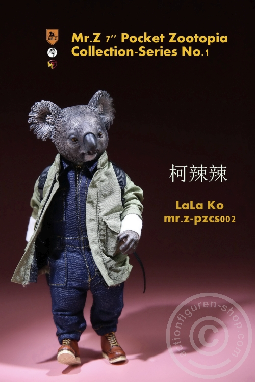 MRZpccs02-04 LaLa Ko - 7" Pocket Zootopia Series No.1