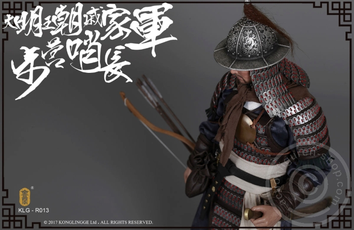 KLGR013-13kD5yGUOF4bgox Ming Dynasty - Qi Troop - Walk Camp Guard Leader