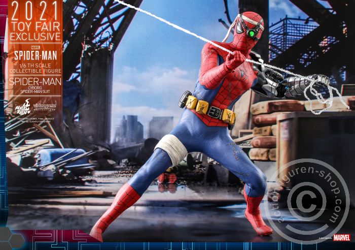 607881-10 Marvel's Spider-Man - Spider-Man (Cyborg Spider-Man Suit) - Toy Fair Exclusive - VGM51