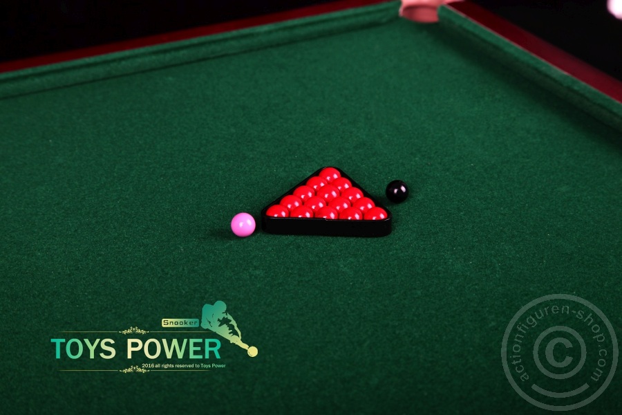 Snooker Billard Tisch - in 1/6 scale