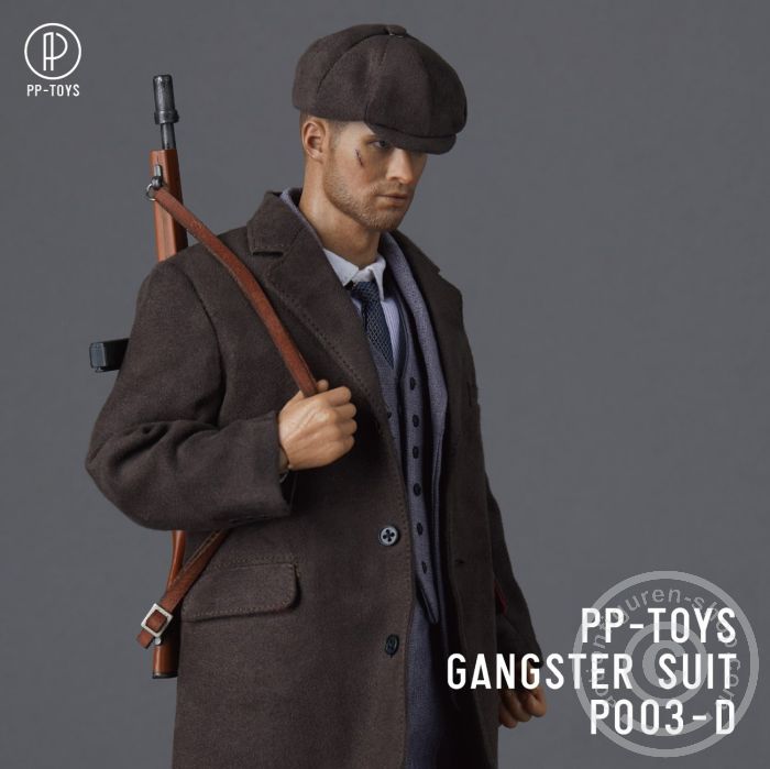 Gangster Suit - Peaky Blinders Set - light-blue