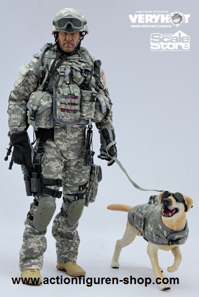 US Army MP mit Hund