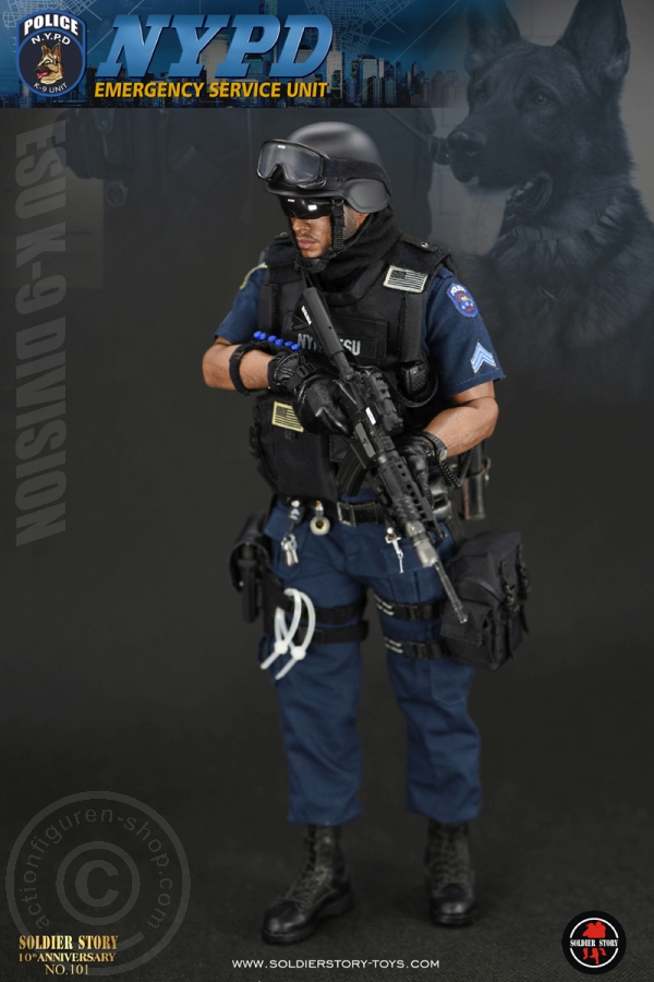 SSt101-24 NYPD - ESU - K-9 DIVISION - (Hundestaffel)