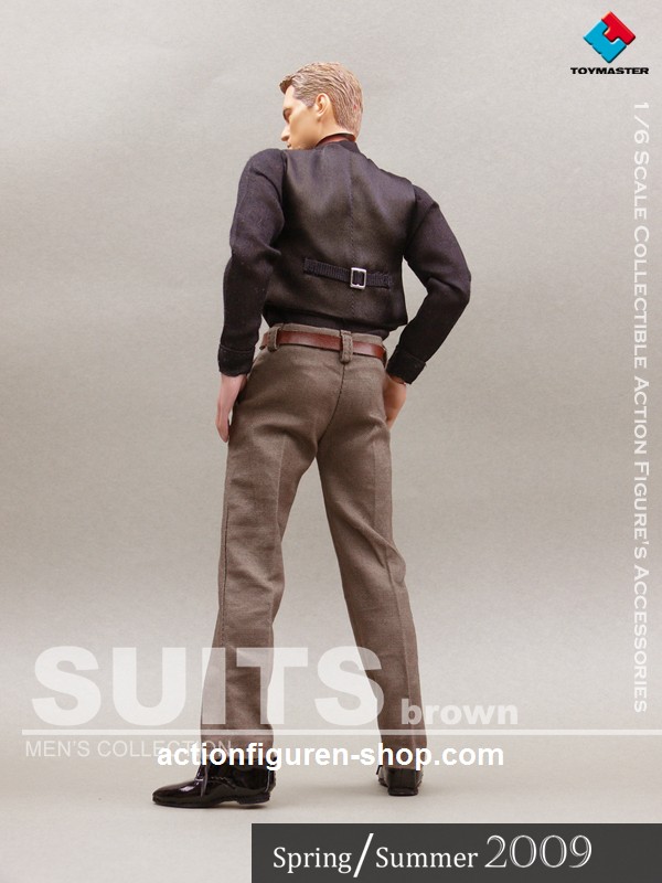 Men Suits Set - Brown