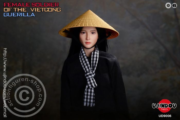 BBT-UD9006-18 Female Soldier Of The Vietcong Guerilla