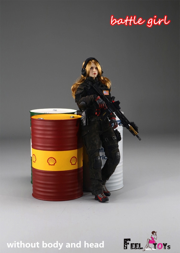 FT007-10 Battle Girl - Outfit and Weapon Set