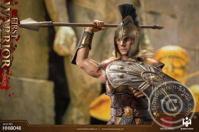 HH18048-15 Greek First Warrior - Bloody Battle Version - Trojan