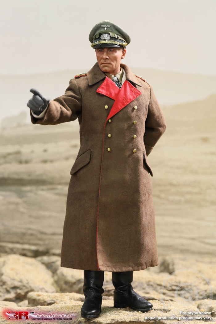 Erwin Rommel - The Desert Fox - Field Marshal of DAK - damaged Box Erwin Rommel - The Desert Fox - Field Marshal of DAK - damaged Box