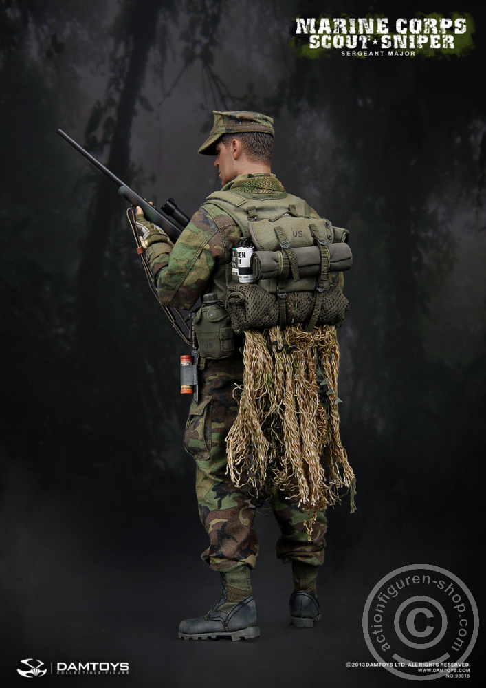 DA93018-03 Marine Corps Scout Sniper - Sergeant Major