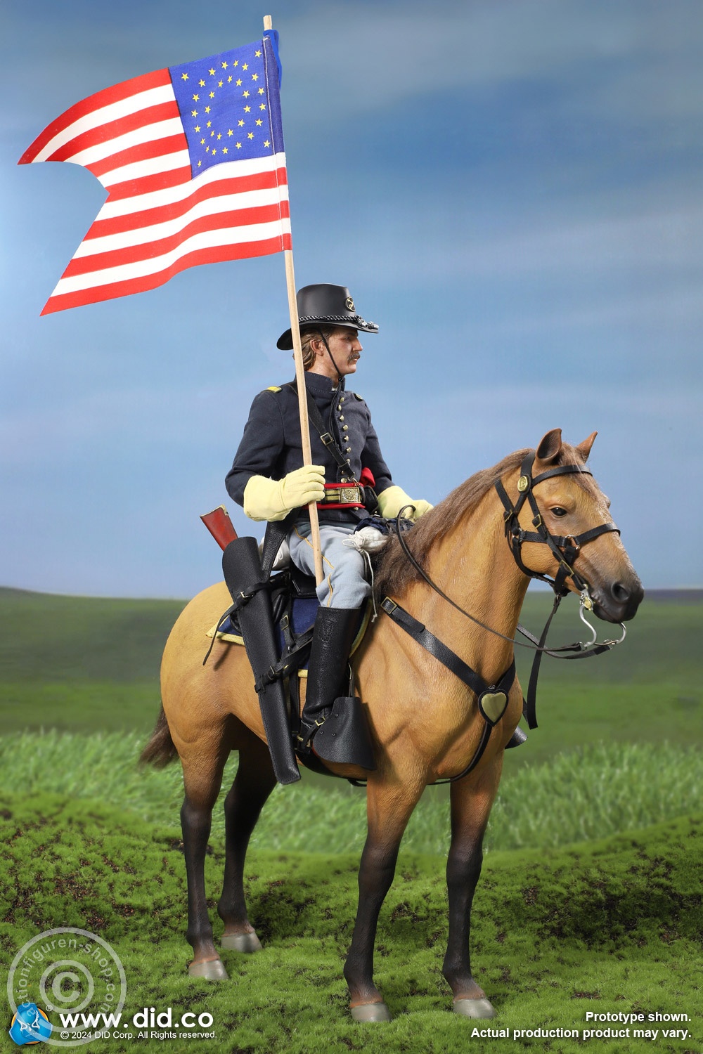 Civil War Brown War Horse (Standing) Civil War Brown War Horse (Standing)