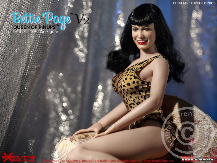 Bettie Page V2 - Queen of Pinups
