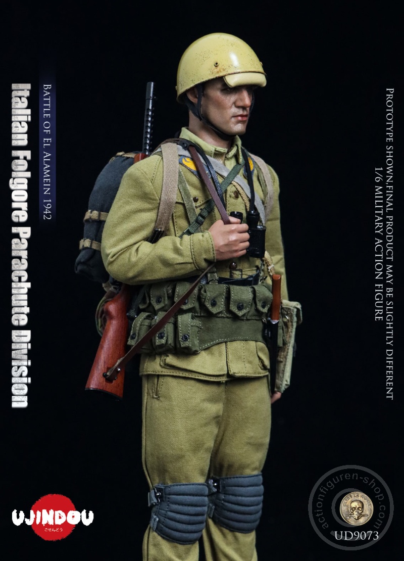 Italian Folgore Parachute Division - Battle of El Alamein 1942 - in 1/6 scale