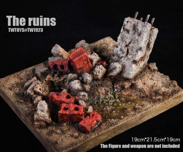 The Ruins Hydrant - Diorama