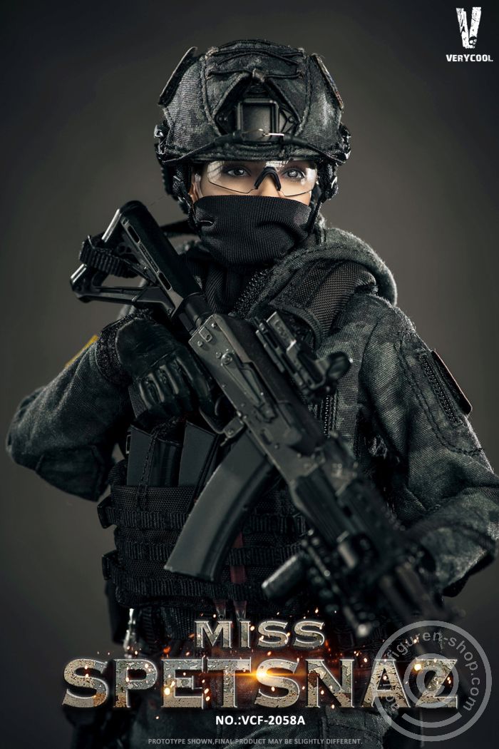 VCF2058A-11 Miss Spetsnaz 2.0 in MCB Camouflage - black Vest