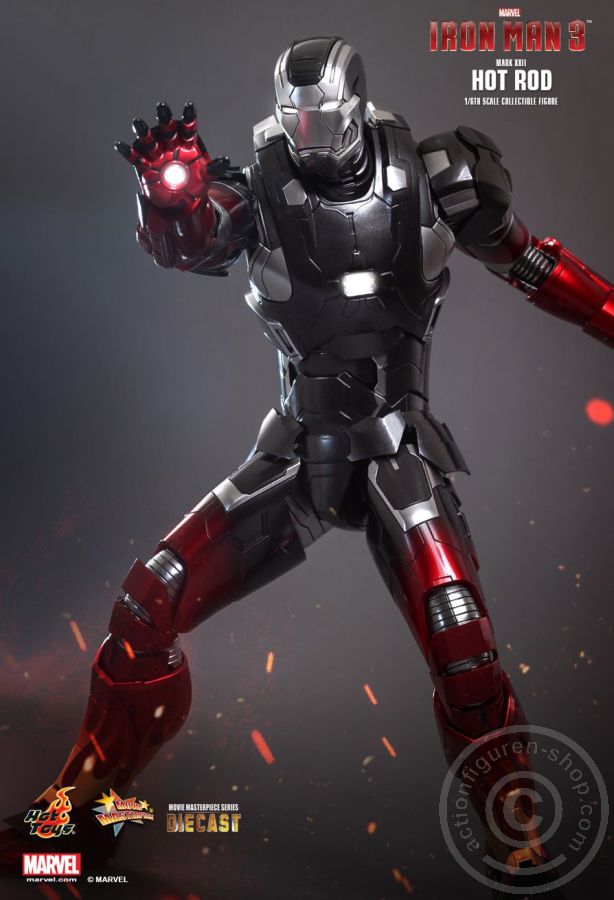 176291-11 Iron Man 3 - Hot Rod (Mark XXII) - Hot Toys Exclusive