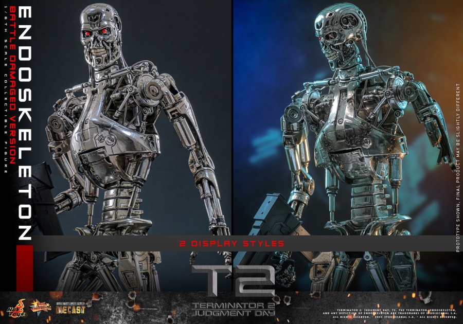 Hot Toys – MMS840D77 - Terminator 2: Judgment Day - 1/6th scale Endoskeleton (Battle Damaged Version) Collectible Figure Hot Toys – MMS840D77 - Terminator 2: Judgment Day - 1/6th scale Endoskeleton (Battle Damaged Version) Collectible Figure