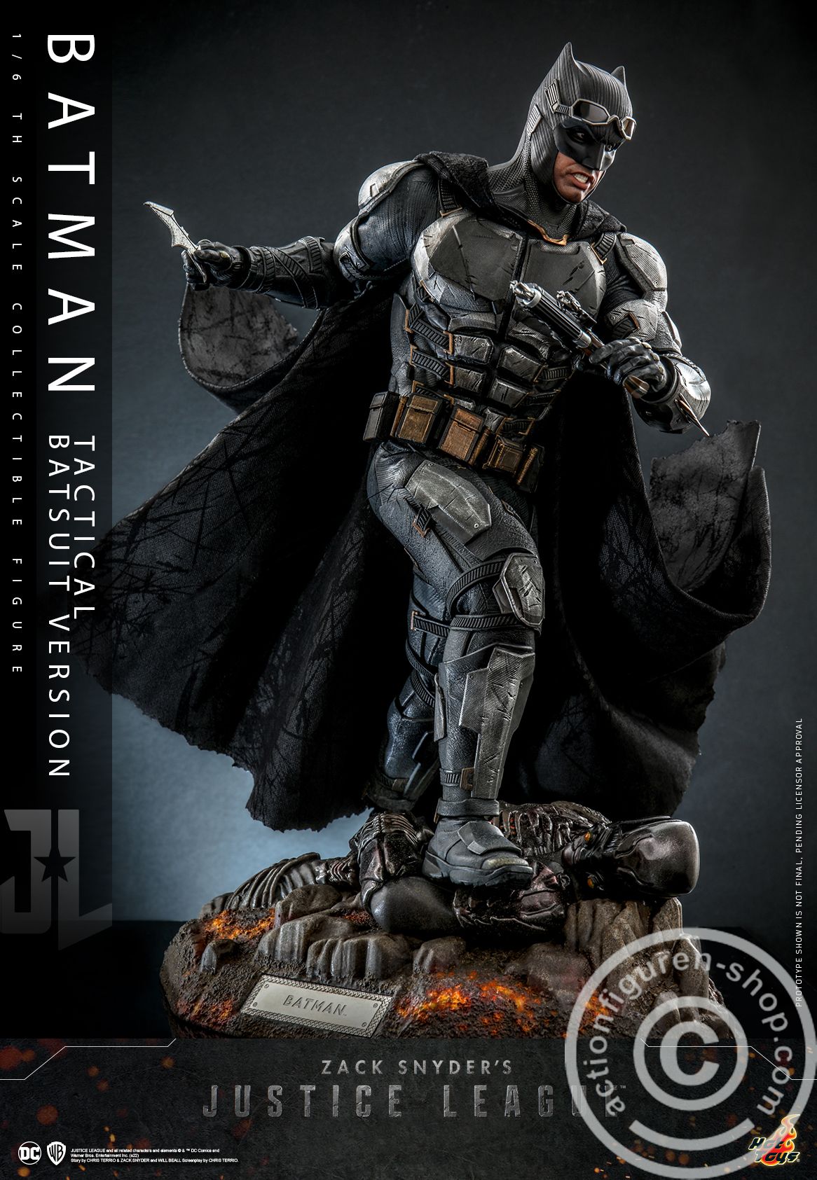 Zack Snyder's Justice League - Batman (Tactical Batsuit Version) - TMS085 Zack Snyder's Justice League - Batman (Tactical Batsuit Version) - TMS085