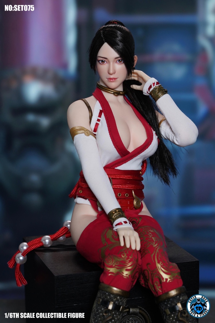 Kung Fu Goddess Character Set - red Kung Fu Goddess Character Set - red