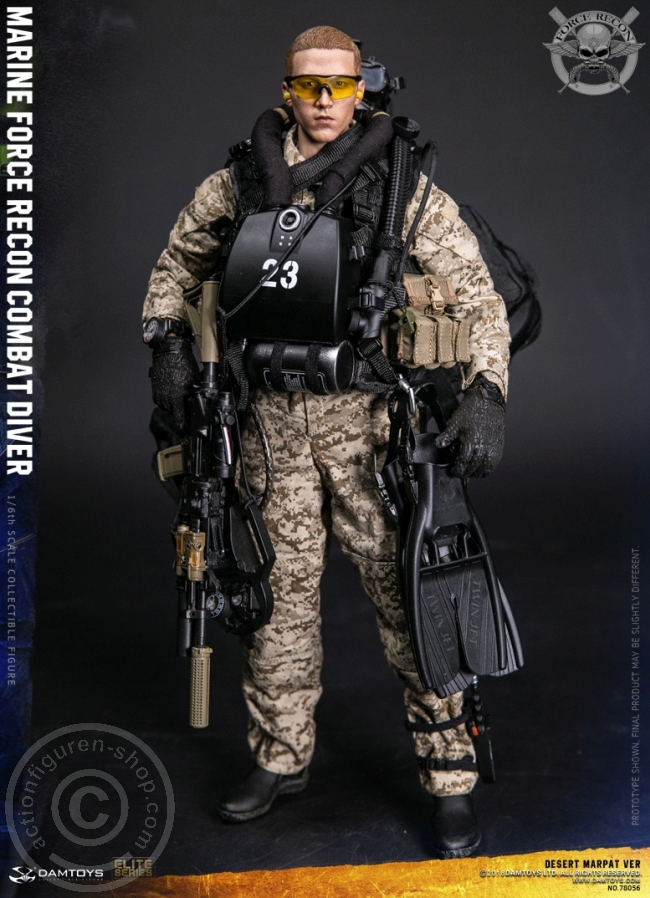 Marine Force Recon Combat Diver - Desert