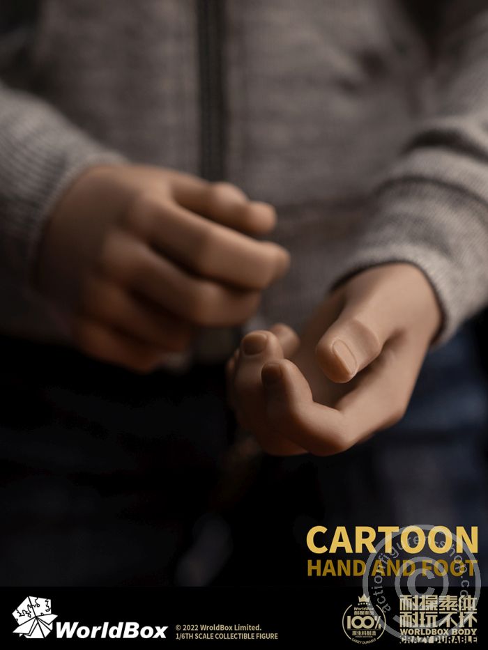 Cartoon Hand and Foot Set