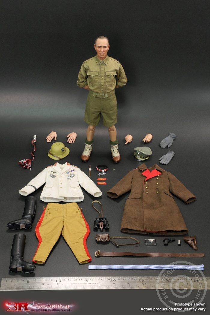 Erwin Rommel - The Desert Fox - Field Marshal of DAK - damaged Box Erwin Rommel - The Desert Fox - Field Marshal of DAK - damaged Box