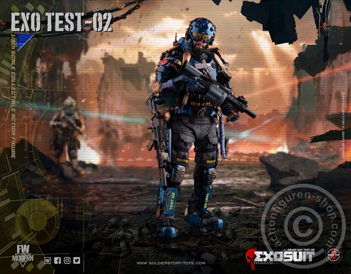 EXO SKELETON - Armor Suit Test-02 EXO SKELETON - Armor Suit Test-02