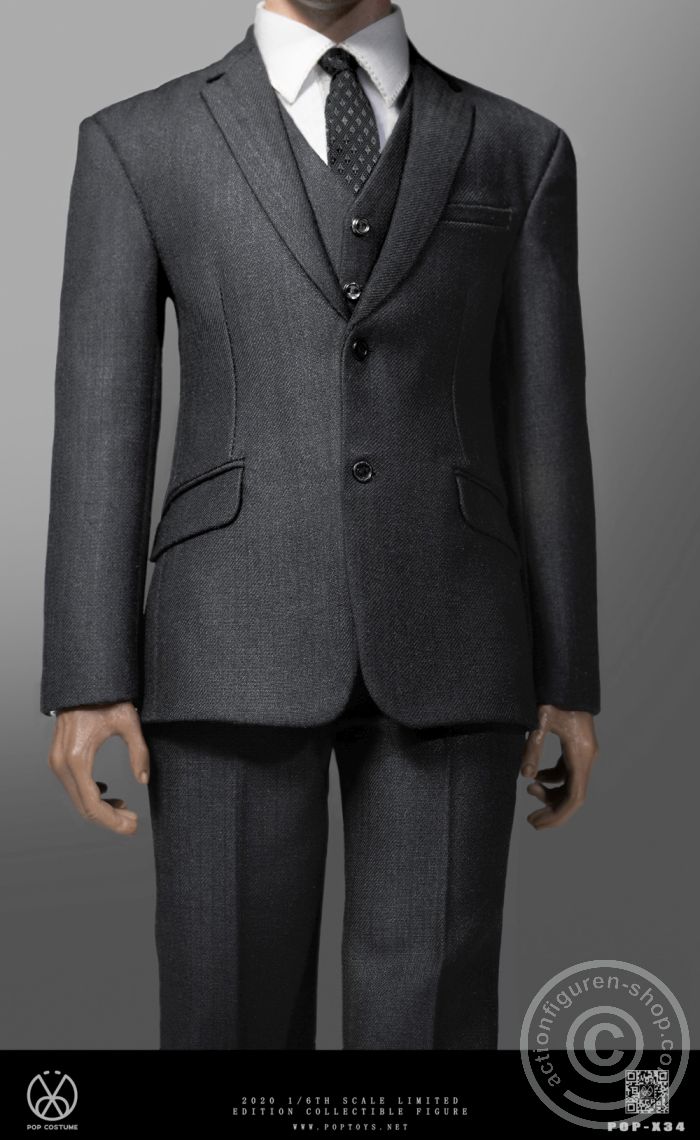 Couture Version Rich Gentleman "Ben" Overcoat Suit Set