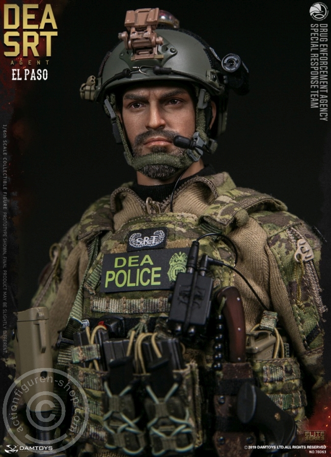 DA78063-45 DEA SRT (Special Response Team) Agent - El Paso