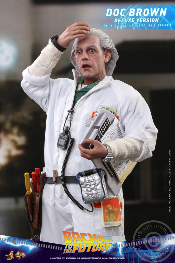 Back to the Future - Doc Brown - (Deluxe Version) - MMS610 Back to the Future - Doc Brown - (Deluxe Version) - MMS610