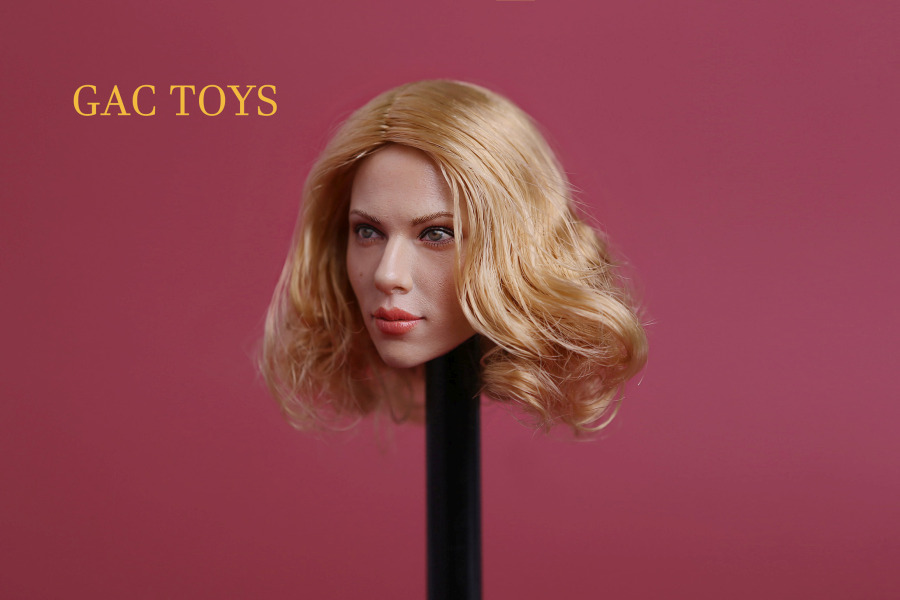 Female Head - blond Hair