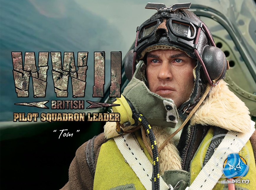 Tom - WWII British Pilot Squadron Leader - in 1/6 scale Tom - WWII British Pilot Squadron Leader - in 1/6 scale