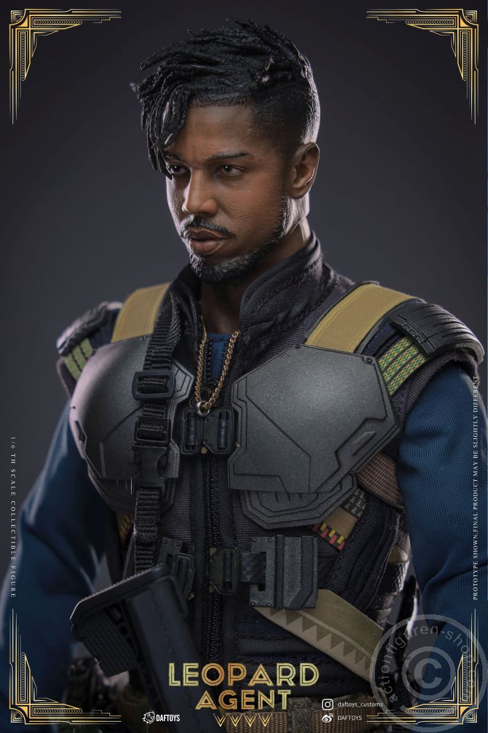 Leopard Agent Figure - Killmonger Leopard Agent Figure - Killmonger