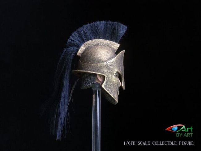 BYArt001-07 Gerard - Warrior - Head & Copper Helmet
