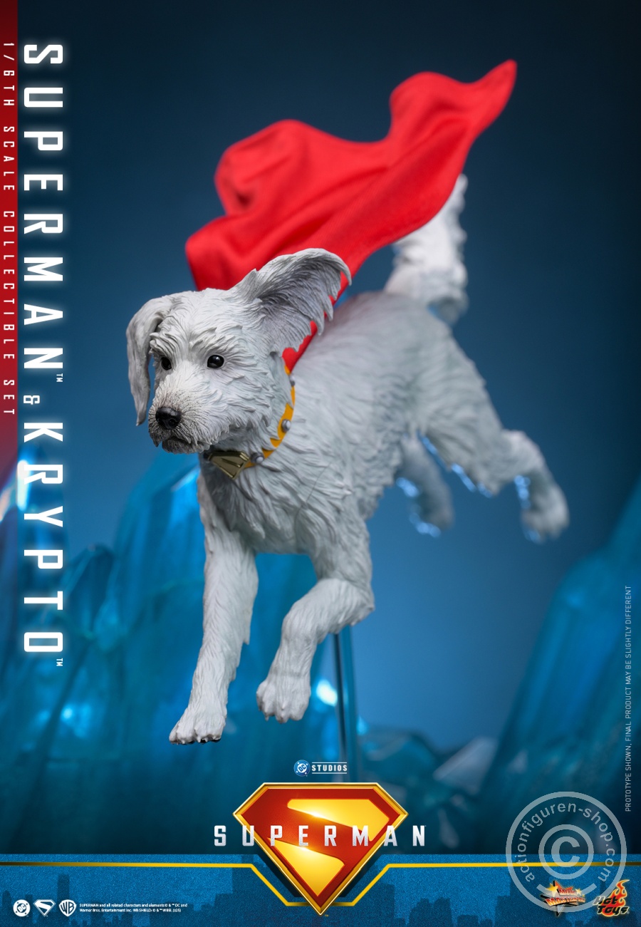 Hot Toys – MMS812 - Superman - 1/6th scale Superman & Krypto Collectible Set Hot Toys – MMS812 - Superman - 1/6th scale Superman & Krypto Collectible Set