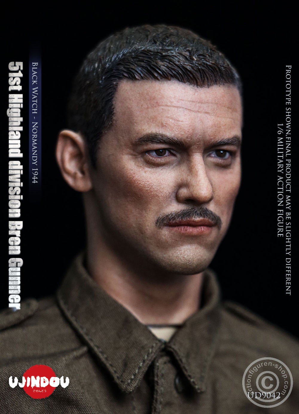 51st Highland Division Bren Gunner - Black Watch - Normandy 1944 - in 1/6 scale 51st Highland Division Bren Gunner - Black Watch - Normandy 1944 - in 1/6 scale