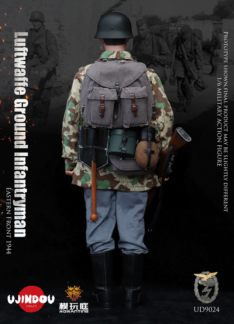 Luftwaffe Felddivison - Infantryman - WWII - Eastern Front 1944 Luftwaffe Felddivison - Infantryman - WWII - Eastern Front 1944