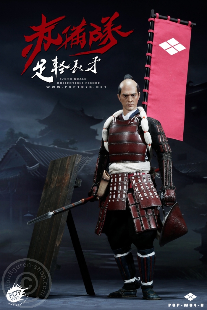 Ashigaru - Spear Soldier Figure - Deluxe Version