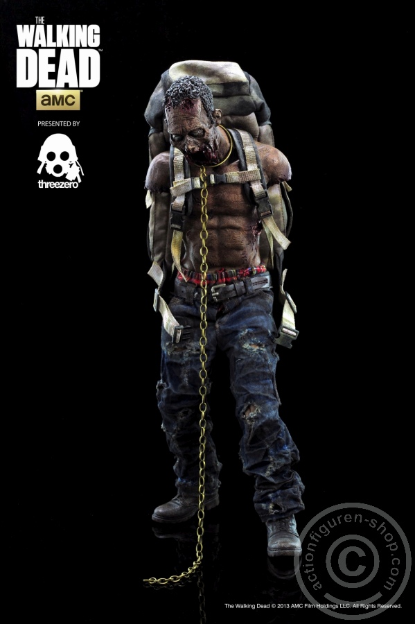 3A-Pet2-01 Michonne Zombie Pet 2 (red)