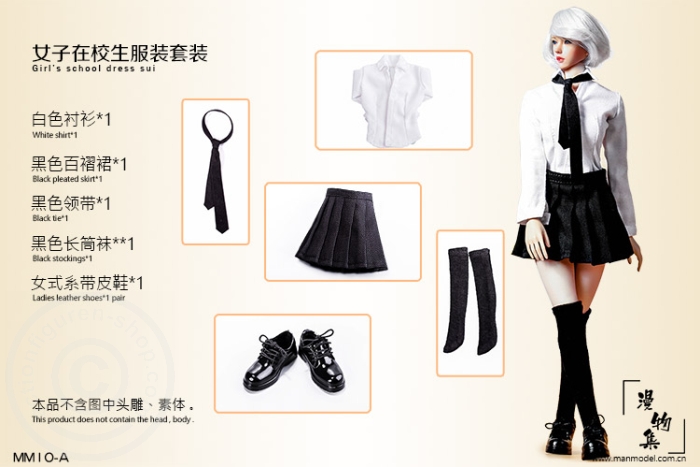 MaM10A-01 Girl´s School Dress Suit - A