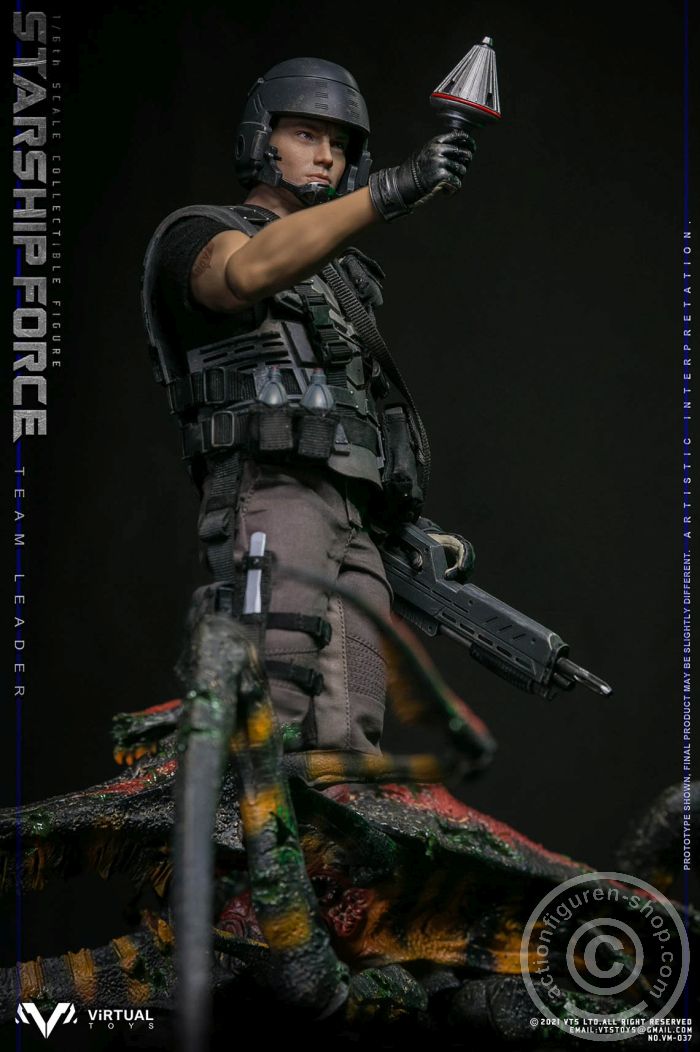 VT-VM037DX-07 Starship Force-Team Leader - Deluxe Version