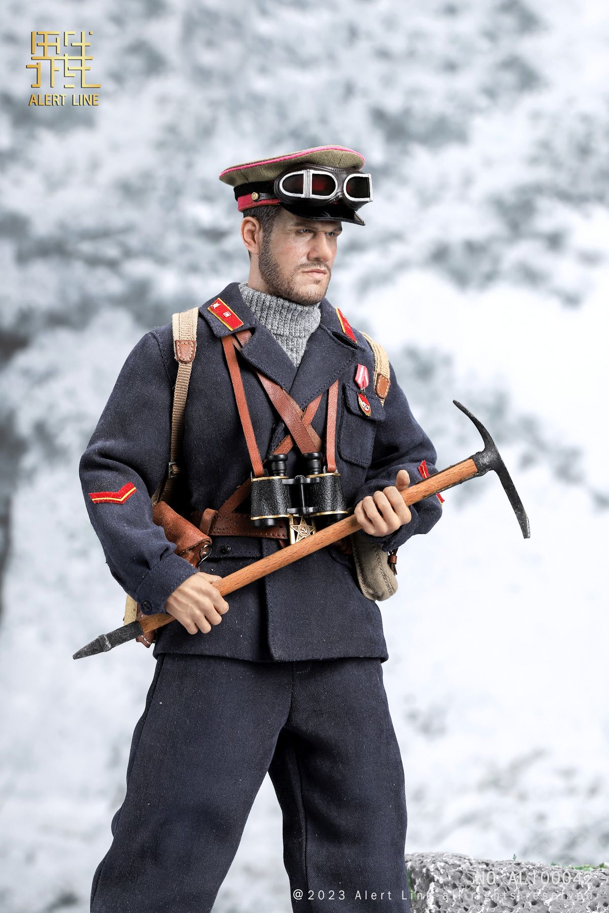 WWII Soviet Mountain Infantry Officer