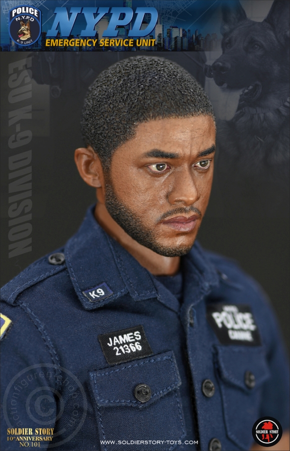 SSt101-35 NYPD - ESU - K-9 DIVISION - (Hundestaffel)